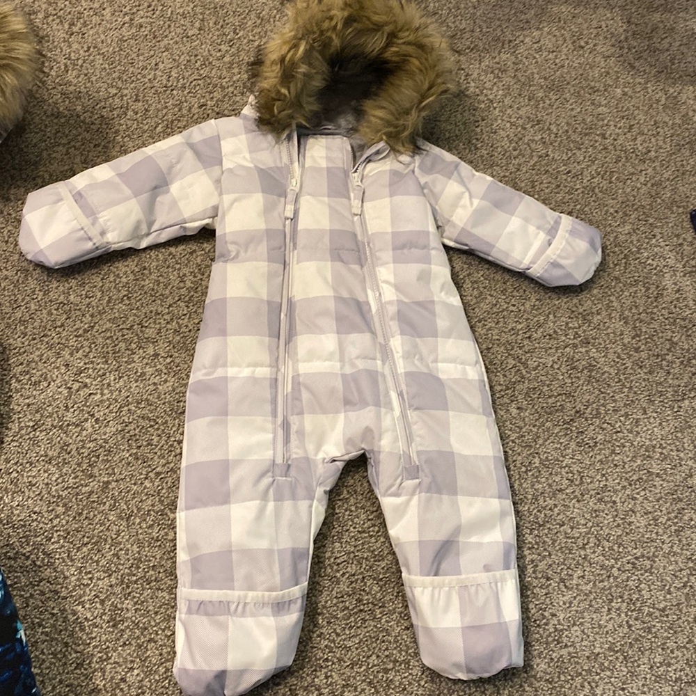 Lands’ End 12 month snowsuit